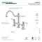 Kingston Brass KS3781PL Restoration Bridge Kitchen Faucet, Polished Chrome KS3781PL - alternate 2